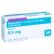 RISPERIDON-1A Pharma 0,5 mg Filmtabletten 50 St
