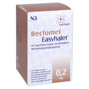BECLOMET Easyhaler 0,2 mg 2x200 ED Inhalationsplv. 2 St