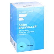 SALBU EASYHALER 0,1 mg/Dosis 2x200 ED Plv.z.Inhal. 2 St