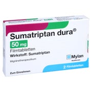 Sumatriptan dura 50 mg Filmtabletten 2 St