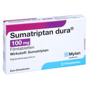 Sumatriptan dura 100 mg Filmtabletten 2 St