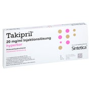 TAKIPRIL 20 mg/ml Injektionslösung Ampullen 10X5 ml