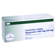LOSARTAN comp. Heumann 100mg/25mg Filmtabletten 98 St
