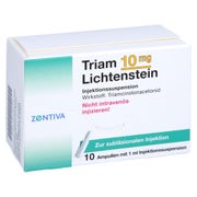 TRIAM 10 Lichtenstein Kristallsuspension Ampullen 10X1 ml