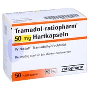 Tramadol-ratiopharm 50 mg Hartkapseln 50 St