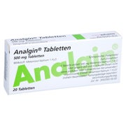 Analgin Tabletten, 500 mg 20 St