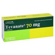 Tevanate 70 mg Tabletten 4 St