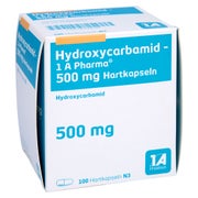 HYDROXYCARBAMID-1A Pharma 500 mg Hartkapseln 100 St