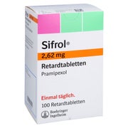 Sifrol 2,62 mg Retardtabletten 100 St