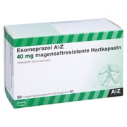 ESOMEPRAZOL AbZ 40 mg magensaftr.Hartkapseln 60 St
