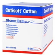 Cutisoft Cotton Kompr.10x10 cm 8fach 25X5 St