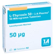 L-thyroxin 50-1a Pharma Tabletten 50 St