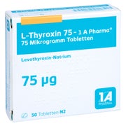 L-thyroxin 75-1a Pharma Tabletten 50 St