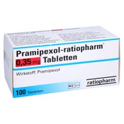 Pramipexol-ratiopharm 0,35 mg Tabletten 100 St