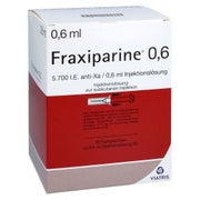 FRAXIPARINE 0,6 ml Injektionslösung i.e.Fertigspr. 20X0,6 ml