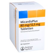 Micardisplus 80 Mg/12,5 mg Tabletten 98 St