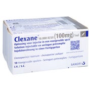 CLEXANE 10.000 I.E. 100mg/ml Inj.-Lsg.i.e.F.-Sp. 20 St