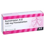 Sumatriptan AbZ 100 mg Filmtabletten 12 St
