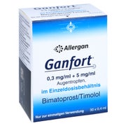 GANFORT 0,3 mg/ml + 5 mg/ml AT im Einzeldosisbeh. 30X0,4 ml