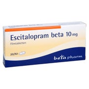 Escitalopram beta 10 mg Filmtabletten 20 St