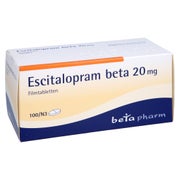 Escitalopram beta 20 mg Filmtabletten 100 St
