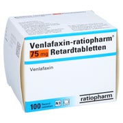 VENLAFAXIN-ratiopharm 75 mg Retardtabletten 100 St