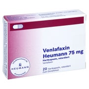 VENLAFAXIN Heumann 75 mg Hartkapseln retardiert 20 St