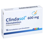 Clindasol 600 mg Filmtabletten 16 St