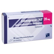 ESOMEPRAZOL TAD 20 mg magensaftresist.Hartkapseln 30 St
