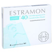 ESTRAMON conti 40/130 µg/24 Stunden transd.Pflast. 8 St