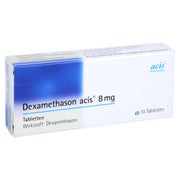 Dexamethason acis 8 mg Tabletten 10 St