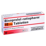 Bisoprolol-ratiopharm 10 mg Tabletten 30 St