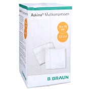 Askina Mullkompressen 10x10 cm unsteril 100 St