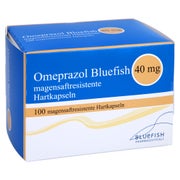 OMEPRAZOL Bluefish 40 mg magensaftres.Kapseln 100 St