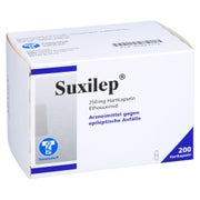 Suxilep 250 mg Hartkapseln 200 St