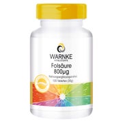 Folsäure 800 Microgramm Tabletten 100 St