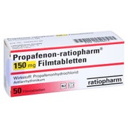 PROPAFENON-ratiopharm 150 mg Filmtabletten 50 St