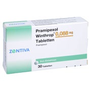 Pramipexol Winthrop 0,088 mg Tabletten 30 St