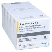 ROCEPHINE i.v. 1 g Plv.u.Lsm.z.H.e.Injektionslsg. 5 St