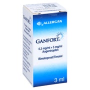GANFORT 0,3 mg/ml + 5 mg/ml Augentropfen 3 ml