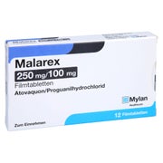 Malarex 250 Mg/100 mg Filmtabletten 12 St