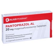 PANTOPRAZOL AL 20 mg magensaftresistente Tabletten 15 St