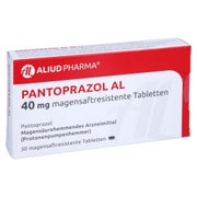 PANTOPRAZOL AL 40 mg magensaftresistente Tabletten 30 St