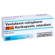VENLAFAXIN-ratiopharm 75 mg Hartkaps.retardiert 100 St