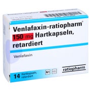 VENLAFAXIN-ratiopharm 150 mg Hartkaps.retardiert 14 St