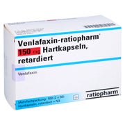 VENLAFAXIN-ratiopharm 150 mg Hartkaps.retardiert 100 St