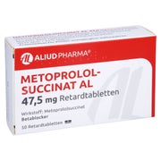METOPROLOLSUCCINAT AL 47,5 mg Retardtabletten 50 St