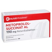 METOPROLOLSUCCINAT AL 190 mg Retardtabletten 50 St