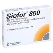 Siofor 850 Filmtabletten 30 St