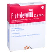 FLUTIDE mite 100 Diskus einzeldos.Plv.z.Inhalat. 60 St